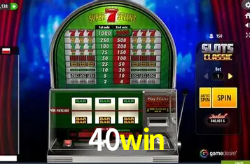 40win bet